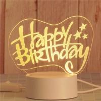 ราคา ขายร้อน 3D โคมไฟอะคริลิค LED ตกแต่งห้องนอน โคมไฟ โคมไฟ led ไฟกลางคืน โคมไฟ 3 มิติ (1358704103)