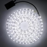 ราคา ไฟเส้นสายยาง LED ROPE LIGHT ปลั๊กยาว 10เมตร แสงไฟกระพริบ เปิดค้าง ปรับจังหวะได้ (939034062)