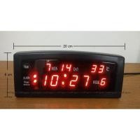 ราคา สุดคุ้ม คละสี นาฬิกา Digital LED นาฬิกาตั้งโต๊ะ นาฬิกาปลุก นาฬิกาดิจิตอล ไฟสีแดง นาฬิกา ดิจิตอล ตั้งโต๊ะ (1546188904)