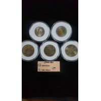 ราคา เหรียญรวมครุฑ 2517 2520 2522 2525 2540 ไม่ผ่านการใช้ UNC (1169376384)