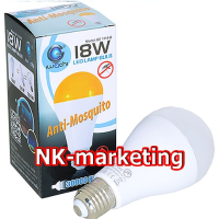 ราคา หลอดไฟ LED หลอดไฟไล่ยุง LED 18w IWACHI มอก (1193258486)