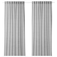 ราคา ผ้าม่านคู่ เทา ขนาด 145x250 ซม ผ้าม่าน HILJA ขนาด 145x250 ซม (1240182797)
