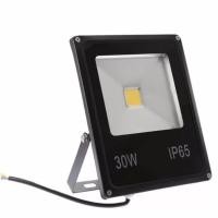 ราคา โคมไฟ led 30W IP65 L Flood Light Spotlight 90 240V Black (397476329)