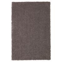 ราคา พรมปูพื้นห้อง พรมเช็ดเท้า พรมปูพื้น พรมขนฟู น้ำตาลเทา ขนาด 120x180 ซม พรมขนาดกลางและขนาดใหญ่ HÖJERUP ขนาด 120x180 ซม (1240564651)