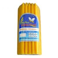 ราคา เทียน เบอร์ 15 แพ็ค 25 สีเหลืองเทียน เชิงเทียน ไม้ขีดไฟของใช้ในพิธีและเครื่องสังฆภัณฑ์ (864204158)