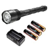 ราคา Trustfire ไฟฉาย LED TR 3T6 6000Lm 3x CREE XM L T6 ที่ชาร์ตถ่าน ถ่านชาร์ต 3 ก้อน (663934)