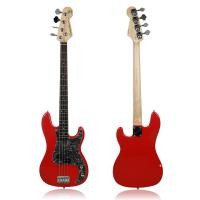 ราคา Century Guitar Bass กีต้าร์เบสไฟฟ้า 4สาย รุ่น CB 22 สีแดง แถมกระเป๋า สายแจ็ค (513130310)