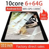ราคา 10 1inch 3G 4G PC Phone Call Tablet Pc Android 8 0 Octa Core 6GB RAM 128GB ROM Dual SIM Card WiFi GPS Tablet แท็บเล็ต เกมคอนโซล เครื่องเรียนรู้ (904120597)