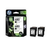 ราคา HP 680 Black Black Twin Pack Original ink ตลับหมึกเเท้ (1114870834)