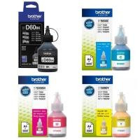 ราคา หมึกเติม Brother T Series BTD60BK BT5000C BT5000M BT5000Y หมึกชุดนี้ใช้กับพริ้นเตอร์ Brother DCP T310 T510W T710W MFC T810W T910DW (524272509)
