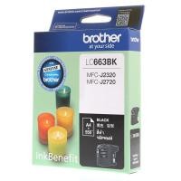 ราคา ตลับหมึก Brother LC663BK สีดำ Black สำหรับเครื่องพิมพ์อิงค์เจ็ท MFC J2320 MFC J2720 (106154888)