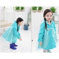 ราคา Akachan เสื้อกันฝนเด็ก Frozen สีฟ้า พร้อมถุงใส่เสื้อ ไซส์ S M L XL ราคาเฉพาะเสื้อกันฝน (628234304)