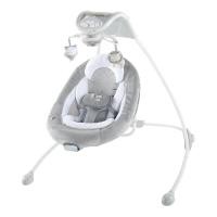 ราคา เปลไกวไฟฟ้า ใช้ไฟบ้านได้ DreamComfort InLighten Cradling Swing Braden ยี่ห้อ Ingenuity (1101374010)
