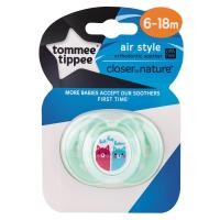 ราคา Tommee Tippee จุกหลอก Closer to Nature รุ่น Air Style 6 18 เดือน แพ็คเดี่ยว (1423408438)