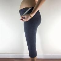 ราคา Mommy Kiss กางเกงเลคกิ้งคนท้อง กางเกงคนท้อง ขา 4 ส่วน สีเทาเข้ม (9112740)