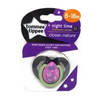 ราคา Tommee Tippee จุกหลอก ทอมมี่ ทิปปี้ Closer to Nature รุ่น Night Time 6 18 เดือน แพ็คเดี่ยว (1397062558)