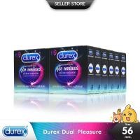 ราคา โปรแรงงง แย่งกันกระจาย Durex Dual Pleasure ถุงยางอนามัย ไซส์ใหญ่ แบบมีปุ่มและขีด ขนาด 56 มม บรรจุ 12 กล่อง 36 ชิ้น ถุงยางอนามัยแบบบาง ถุงยางใช้แล้วฟิน ขายถุงยางอนามัย (1473566891)