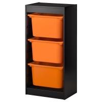 ราคา กล่องลิ้นชักเก็บของ 46x30x95 ซม TROFAST ทรูฟัสท์ (1386582894)