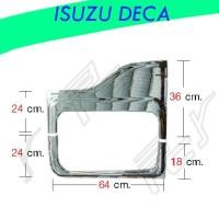 ราคา คิ้วแต่งข้างประตู ซ้าย ชุด 2 ชิ้น โครเมียม ISUZU DECA ของแต่ง รถบรรทุก อีซูซู เดก้า (1450266962)