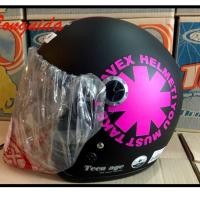 ราคา หมวก กัน น็อค AVEX รุ่น Teenage สีดำด้านดอกชมพู ส่งฟรี Kerry Express (1011676452)