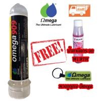 ราคา หัวเชื้อน้ำมันเครื่อง โอเมก้า 909 Omega 909 ปริมาณ 45 ml เพิ่มกำลังฉีด และแรงม้า แถมฟรี น้ำยาฉีดกระจก ยี่ห้อ WURTH 32 ml และพวงกุญแจ Omega (854504913)