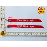 ราคา พวงกุญแจสกรีน ถอดก่อนบิน KEY CHAIN REMOVE BEFORE FLIGHT สีแดง ขนาดเล็ก เพื่อใช้ สะสม ของฝาก งานสวย KCH013 DeeDee2Pakcom (868690619)