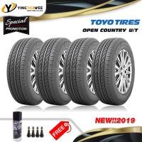 ราคา TOYO TIRE ยางรถยนต์ 245 70R16 รุ่น OPEN COUNTRY U T 4 เส้น ปี 2019 แถม Wax Shine 420 ml 1 กระป๋อง จุ๊บลมยางหัวทองเหลือง 4 ตัว (412210323)
