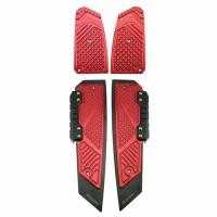 ราคา แผ่นวางเท้า CNC REVOLUTION FORZA 300 ปี2018 สีแดง (469450443)