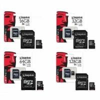 ราคา FLASH-888KINGSTON เมมโมรี่การ์ด MICRO SD CARD 64GB CLASS 10 ของแท้ 100% (3246256652)