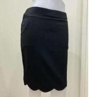 ราคา กระโปรงผ้านาโนสีดำ ทรงตรงกระเป๋าข้าง Ladies s Skirt 2004 (14475451238)