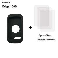 ราคา เคส1ชิ้น ฟิล์มกันรอยหน้าจอ3ชิ้นสำหรับ Garmin Edge 130 510 520 530 810 820 830 1000 1030 Plus สำรวจ130 Plus คอมพิวเตอร์ GPS (15857563868)