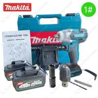 ราคา MAKITA ประแจไฟฟ้าไร้สาย 199V แบต 2 บล๊อคไฟฟ้า บล็อกไร้สาย บล็อคไร้สาย ไฟฟ้าประแจผลกระทบ 2 แบตเตอรี่ลิเธียม 6200rpm 520 N M ประแจไฟฟ้า For Makita18 (15296720242)