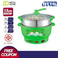 ราคา OTTO หม้อต้ม หม้อเนกประสงค์ หม้อสุกี้ชาบู หม้อชาบู หม้อต้มอเนกประสงค์ หม้อต้มไฟฟ้า ขนาด 1 5 ลิตร รุ่น SP 306 (7163854477)