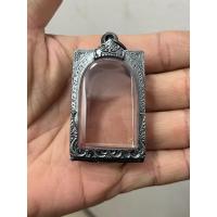 ราคา ตลับเงินเก่าใส่พระสมเด็จพิมพ์มาตรฐานทั่วไปขนาด หน้าจอตลับ 2 5x3 7cm (12083274671)