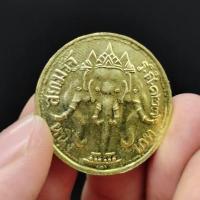 ราคา เหรียญสยามรัฐ ช้างสามเศียร เนื้อกะไหล่ทอง เหรียญ 1 บาท สุดยอดมหามงคลเครื่องรางเสริมอำนาจบารมีโชคลาภเงินทอง (13847260068)