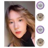 ราคา ลายดังในtiktok บิ๊กอายNaomi Gray Dreamcolor1 แฟชั่น ค่าสายตาสั้น 0 50 ถึง 3 00 คอนแทคเลนส์ กรองแสง กันยูวี (9120911782)