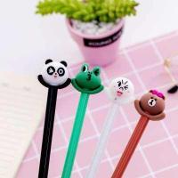 ราคา ปากกาเจลหัวสัตว์สติ๊กเกอร์ Line ราคา 4 บาท พร้อมส่ง สุ่มลาย Catshop เครื่องเขียน ราคาส่ง ปากกาตัวการ์ตูน (15890950372)