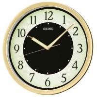 ราคา นาฬิกาแขวนผนัง ตัวเรือนพลาสติก SEIKO รุ่น QXA472G สีทอง QXA472B สีน้ำตาล ขนาด 12นิ้ว มีพรายน้ำ Lumibrite เรืองแสงที่มืด เดินเรียบไร้เสียงรบกวน (1774354606)