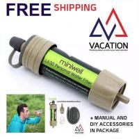 ราคา VACATION พร้อมส่ง เครื่องกรองน้ำพกพา อุปกรณ์เสริมครบ เครื่องกรองน้ําแบบพกพา เครื่องกรองน้ำ แบบพกพา เดินป่า Miniwell hiking trekking camping กรองน้ำ สะอาด ท่องเที่ยว เดินทาง ต่าง (495934529)