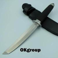 ราคา OKgroup Fixed blade knife มีดซามูไร มีดดาบสั้น มีดดาบเล็ก มีดดาบ มีดพกพา มีดเดินป่า มีดแคมป์ปิ้ง มีดใบตาย มีดสวย มีดทหาร มีดพกทหาร มีดพกเดินป่า 58HRC 440C คมกริบ น้ำหนักดี ยาว33ซม (1681080987)