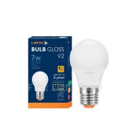 ราคา LAMPTAN LED Bulb Gloss V2 10 000 ชม หลอดไฟLED แลมป์ตั้น 5W 7W 9W 11W 14Wขั้ว E27 แสงขาวdaylight แสงเหลือง วอร์มไวท์ warm white (12299553214)