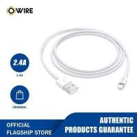 ราคา OWIRE USB to lightning สายชาร์จสำหรับไอโฟน 1 เมตร รองรับรุ่น iPhone5 5S 6 6S 7 7P 8 X 11 12 13Pro max พร้อมกล่อง (14702539503)