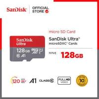 ราคา SanDisk Ultra microSDXC SQUA4 128GB C10 A1 Speed 120MB SDSQUA4 128G GN6MN (5000868378)
