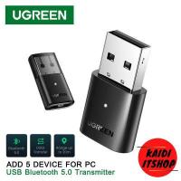 ราคา UGREEN USB Bluetooth 5 0 Dongle Adapter 5 0 for PC Speaker Wireless Mouse Music Audio Receiver Transmitter aptx สามารถเชื่อมต่อได้มากถึง 5 อุปกรณ์ (13209846082)