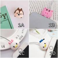ราคา No 8 ที่ป้องกันสายชาร์จ Disney TSUMTSUM ตัวล็อกกันสายชาร์จหัก เคเบิ้ลไบท์ ถนอมสายชาร์จ สำหรับสายแบบกลม ขนาด 3 มม (9433454637)