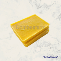 ราคา Beeswax ไขผึ้ง น้ำหนัก 1000 กรัม ขี้ผึ้งแท้100 domfarm (13370967933)