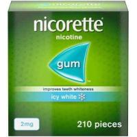 ราคา Nicorette Gum 210 pieces 2 mg Icy Mint 210 เม็ด หมากฝรั่ง ลูกอม ชนิดเคี้ยว (10337300848)