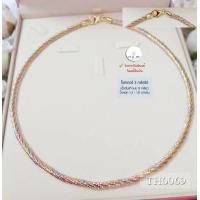 ราคา โชคเกอร์เงินแท้92 5 ชุบ 3 กษัตริย์ 5 เกลียวลาย Omega เกลียวตัดลาย ยาว 16 18 นิ้ว งานอิตาลี (13109074716)