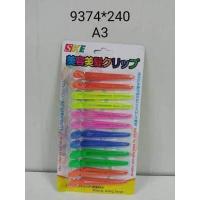 ราคา กิ๊บปากเป็ดสีสด 6 สี แพ็ค 12 ชิ้น กิ๊บปากเป็ดใช้สำหรับหนีบ หรือยึด เพื่อแบ่งผมไว้ในระหว่างการทำผม (15087763033)