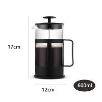 ราคา เหยือกชงกาแฟสด กาชงกาแฟ เหยือกชงกาแฟ ที่ชงกาแฟ เครื่องชงชากาแฟสแตนเลส ขนาด 350 1000ML French press coffee pot Thejoyful (15379714811)